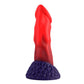 HiSmith 8.65" Red And Blue Silicone Dildo (KlicLok)