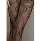 Killer Legs Midnight Allure Fishnet Tights Black Size OS