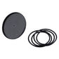 HiSmith Suction Cup Adapter With 2 Pair Rubber Bands For Non-Suction Dildos (KlicLok)