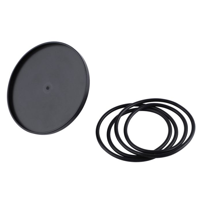 HiSmith Suction Cup Adapter With 2 Pair Rubber Bands For Non-Suction Dildos (KlicLok)