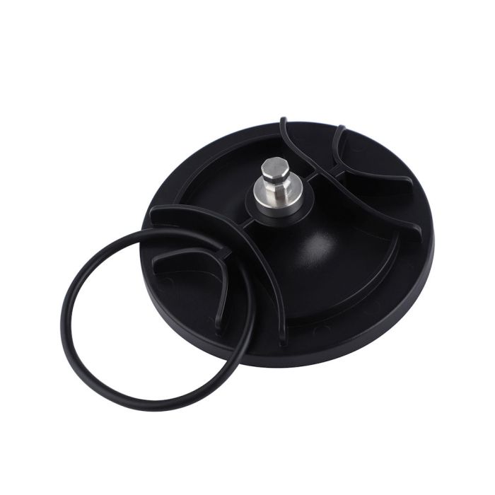 HiSmith Suction Cup Adapter With 2 Pair Rubber Bands For Non-Suction Dildos (KlicLok)