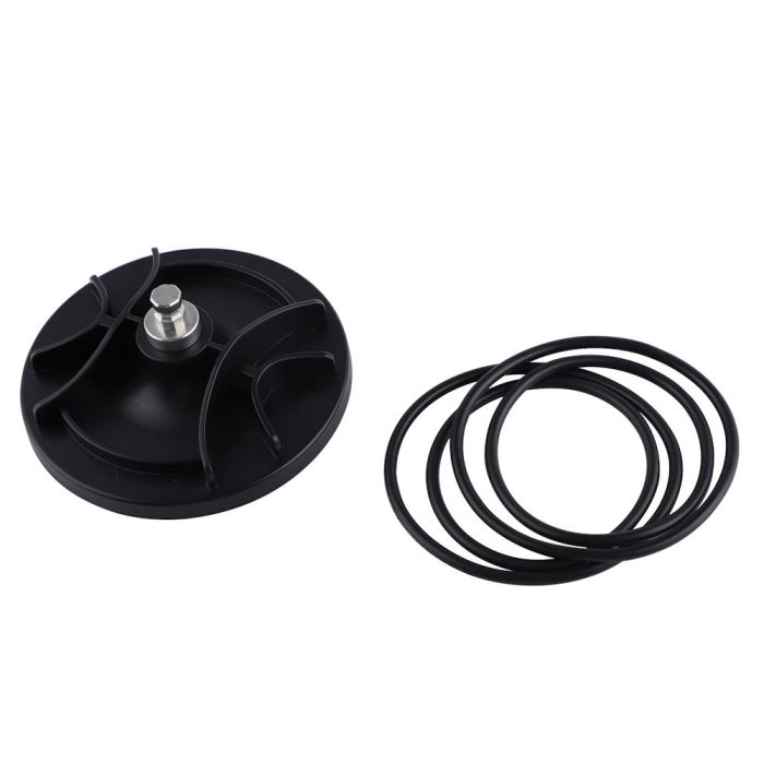 HiSmith Suction Cup Adapter With 2 Pair Rubber Bands For Non-Suction Dildos (KlicLok)
