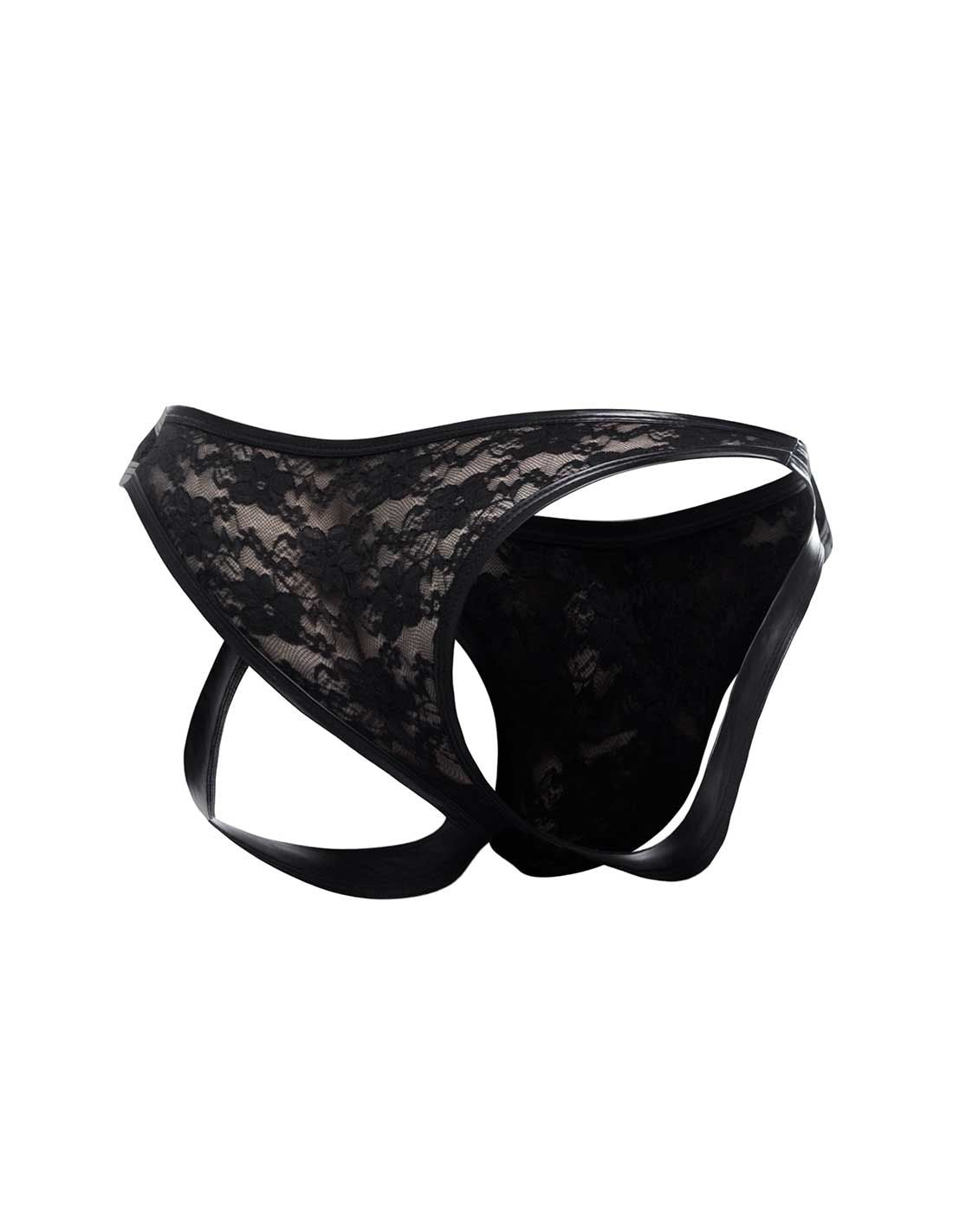 CUT4MEN L4CE Jockstrap Capri - C4M Black Size S/M/L/XL