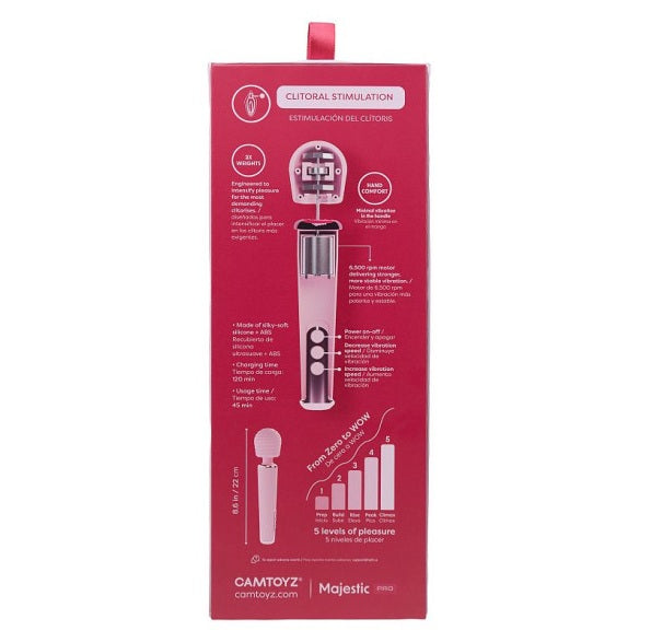 Camtoyz | Intense App Controlled Wand Vibrator