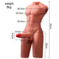 Daytona Dolls Jason 8kg USB Auto Thrusting 17cm Cock and Ass Male Torso Masturbator