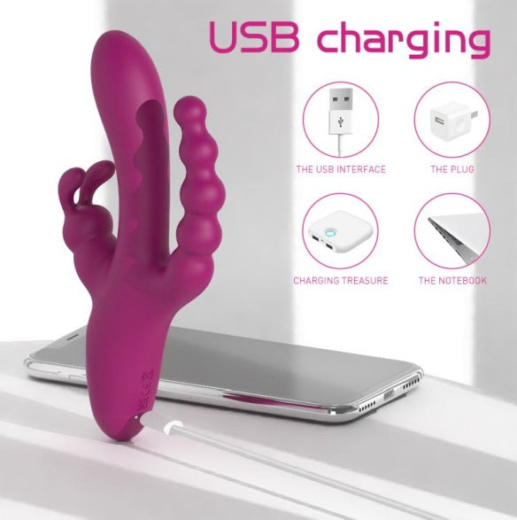 S-Hande Joker Triple Ecstasy Vibrator