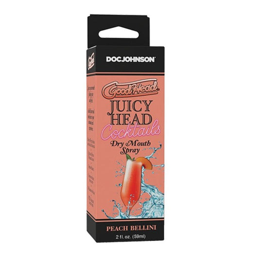 Doc Johnson GoodHead Juicy Head Spray Cocktails Peach Bellini 59ml