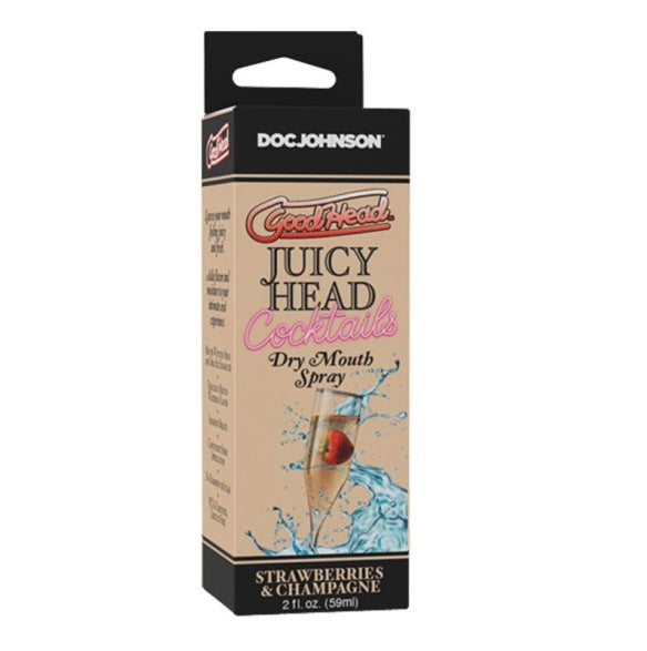 Doc Johnson GoodHead Juicy Head Spray Cocktails Strawberries & Champagne 59ml