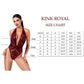 Noir Kink Royal Gown Red Size XS/S/M