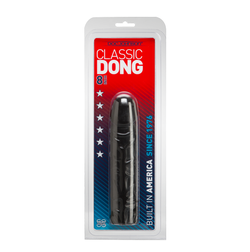 Doc Johnson Classic 8" Dong Black
