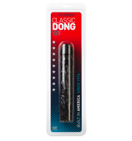 Doc Johnson Classic 10" Dong Black