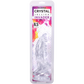 Doc Johnson Crystal Jellies 8.5" Invader Fantasy Dildo Clear
