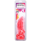 Doc Johnson Crystal Jellies 8.5" Invader Fantasy Dildo Pink