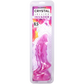 Doc Johnson Crystal Jellies 8.5" Invader Fantasy Dildo Purple