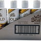 Wet Stuff Gold Water Based Edible Lube Lubricant (4 X 270g) Bulk - 4 Pack