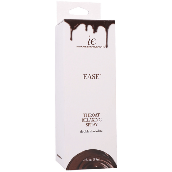 Doc Johnson Intimate Enhancements Ease - Throat Relaxing Spray - Double Chocolate 59ml