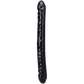 Doc Johnson Veined Double Header Black 18" Dildo Dong