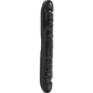 Doc Johnson Jr. Veined Double Header 12" Black Dildo Dong