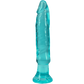 Doc Johnson Crystal Jellies Anal Starter Dong Teal