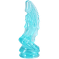 Doc Johnson Crystal Jellies 8.5" Invader Fantasy Dildo Teal