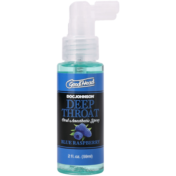 Doc Johnson GoodHead Deep Throat Spray Blue Raspberry 59ml