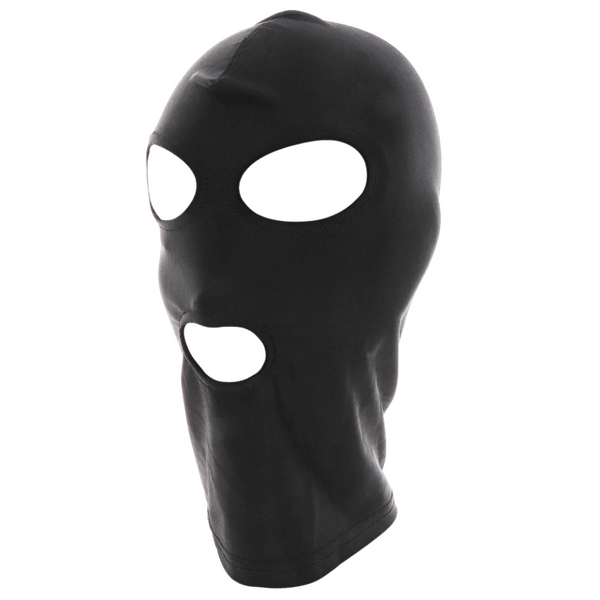 TABOOM Luxury Bondage Essentials Spandex Hood Black