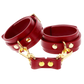 TABOOM Bondage in Luxury Wrist Cuffs Red