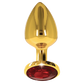 TABOOM Bondage in Luxury Butt Plug With Diamond Jewel S Gold