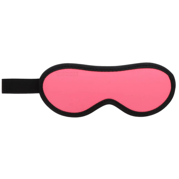 TABOOM Glow In The Dark Blindfold Pink