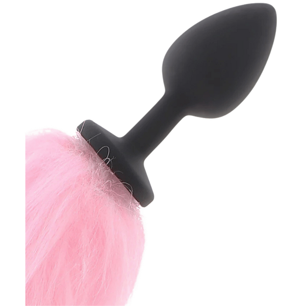 TABOOM Glow In The Dark Unicorn Tail & Buttplug LED Black