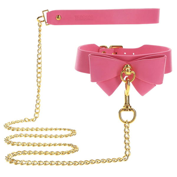 TABOOM Malibu Collar And Leash Pink