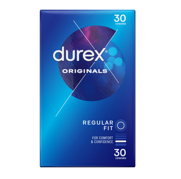 Durex Original Regular Condoms 30's