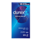 Durex Originals Latex Condoms 10's 2 Free