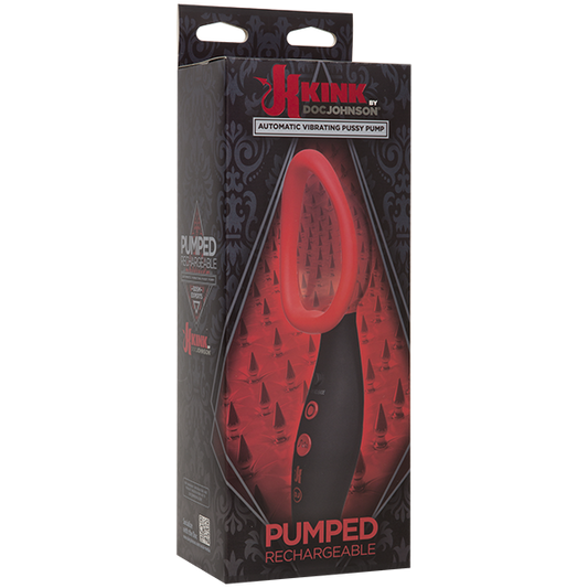 Doc Johnson KINK Rechargeable Automatic Vibrating Pussy Pump