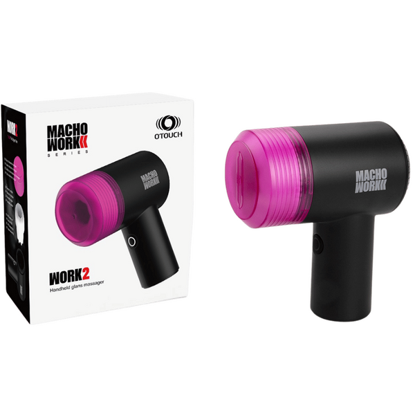 OTOUCH | Macho Work 2 - Glans Massager With Air Suction & Tapping 10 Vibration Modes