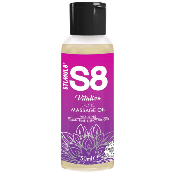 Stimul8 S8 Massage Oil Box (3 X 50ml)