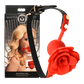 Master Series Blossom Gag Silicone Rose Gag