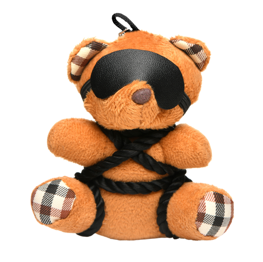 Master Series Rope BDSM Bondage Teddy Bear Keychain