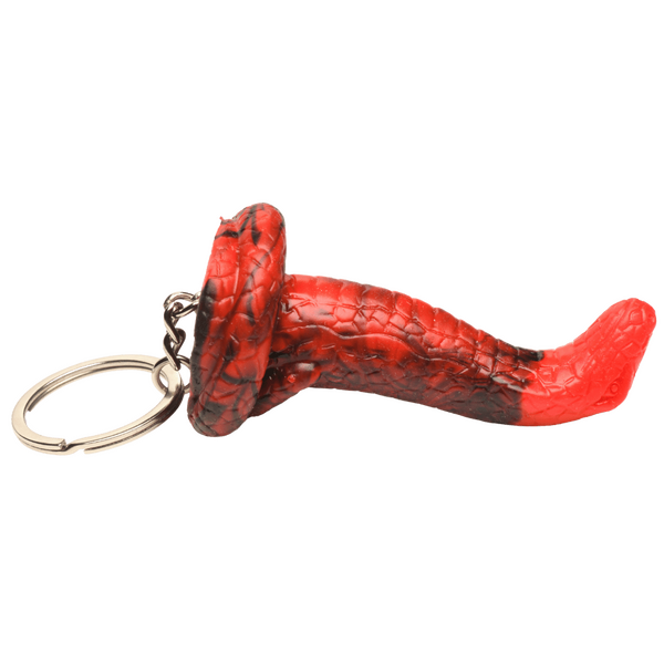 Creature Cocks King Cobra Keychain - Novelty Fantasy Dildo Keyring