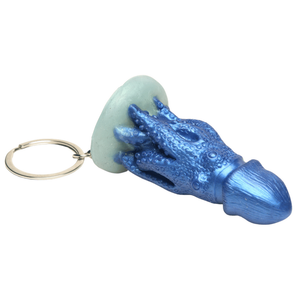 Creature Cocks Cocktopus Keychain - Novelty Fantasy Dildo Keyring