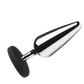 Master Series Butt Slut Metal & Silicone Butt Plug
