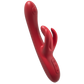 Amovibe Trio Bliss G-Spot Tapping Rabbit Vibrator Red