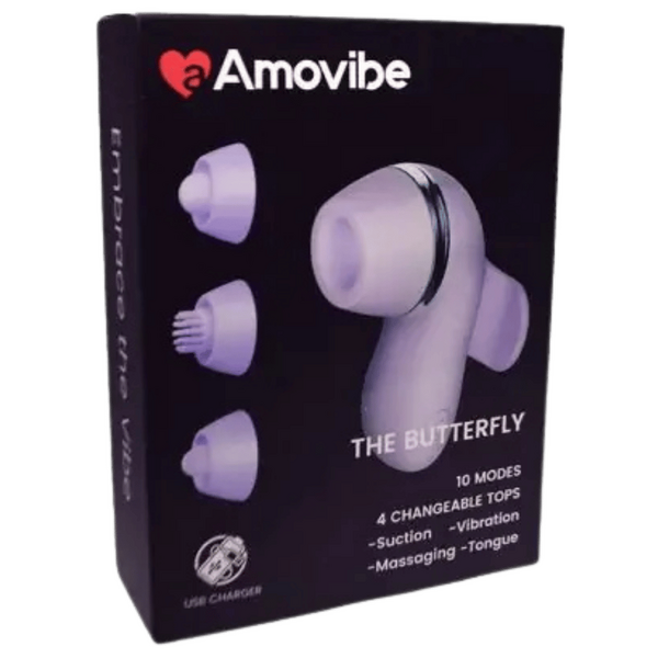 Amovibe The Butterfly - Finger Vibe (Light Purple)