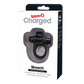 ScreamingO Charged Skooch Vibrating Ring - Black