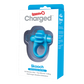 ScreamingO Charged Skooch Vibrating Ring - Blue
