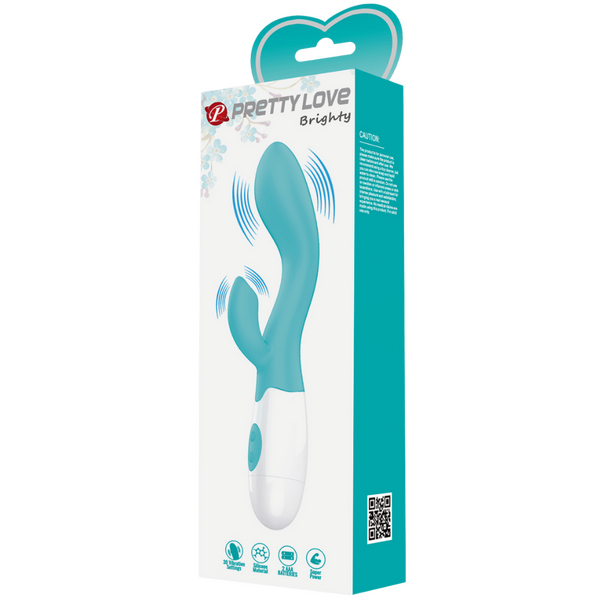 Pretty Love Brighty Rabbit Vibrator Seafoam