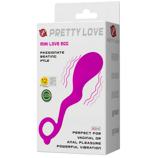 Pretty Love Mini Love Egg Vibrator Purple