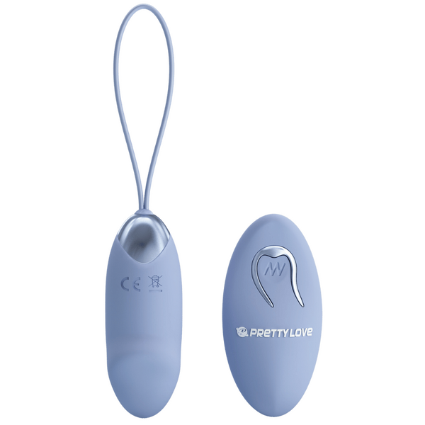 Pretty Love Dream Chaser Julia Vibrating Egg w Remote (Blue)