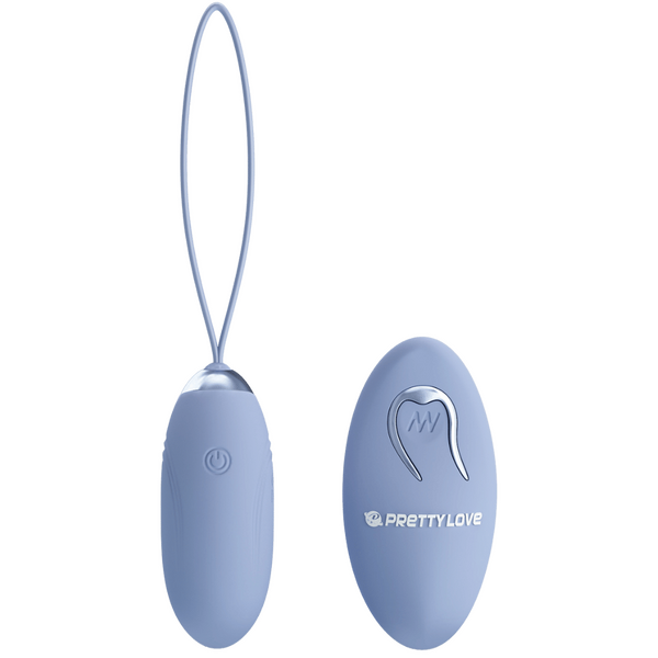 Pretty Love Dream Chaser Jenny Vibrating Egg w Remote (Blue)