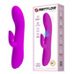 Pretty Love Flirt Clit Suction Rabbit Vibrator (Purple)